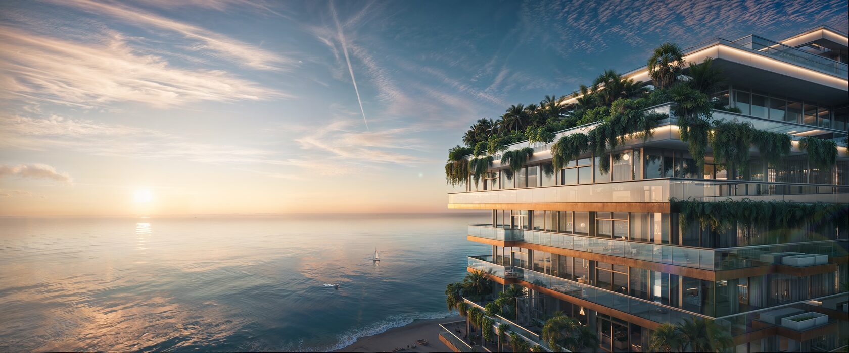 Official architectural rendering of NEXT Gardens on the Black Sea